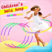 Hot sale Children's hula detachable adult sports equipment fitness equipment plastic gymnastics hula ring